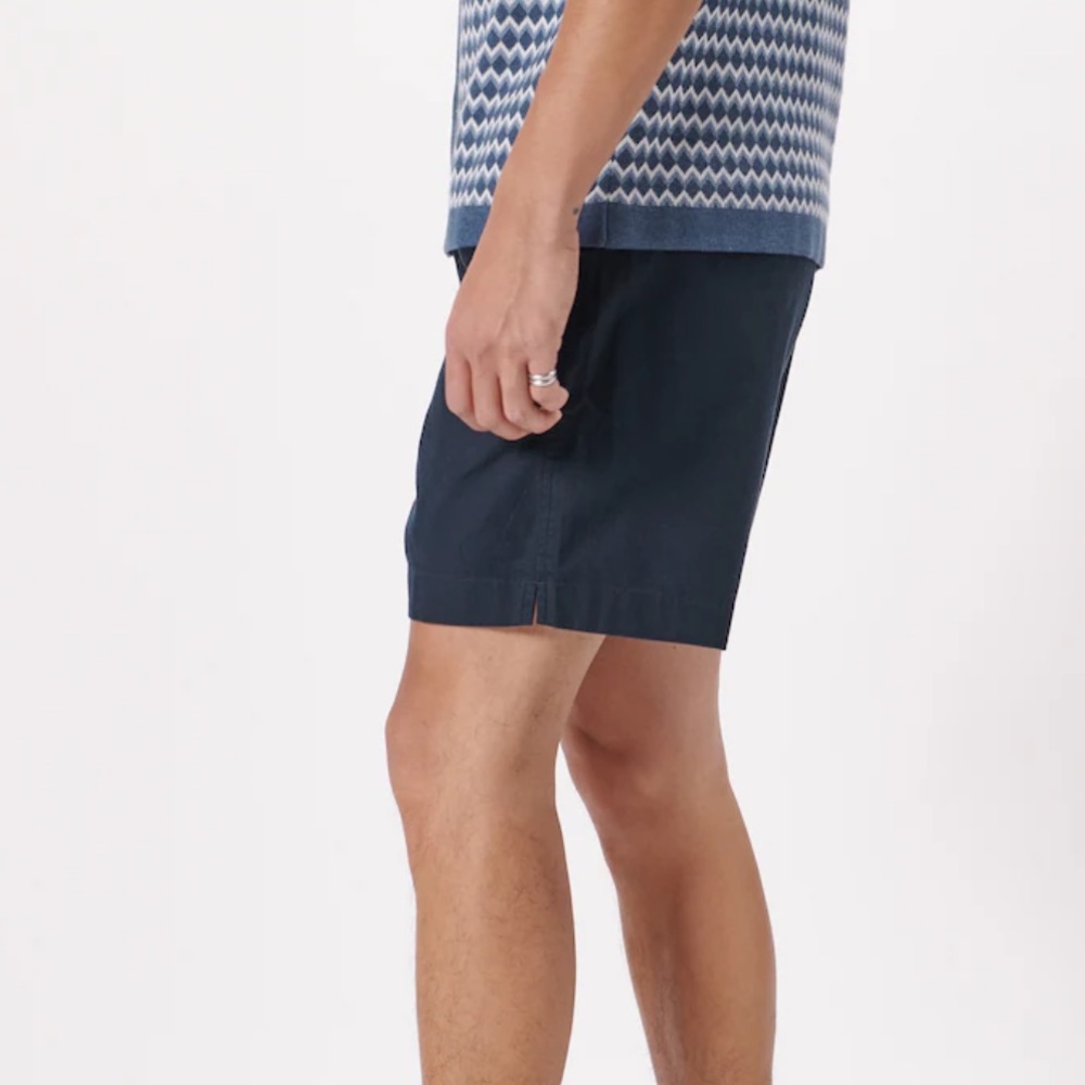 Abercrombie Men’s Linen-Blend Pull-On Shorts (xs) - Picture 4 of 12
